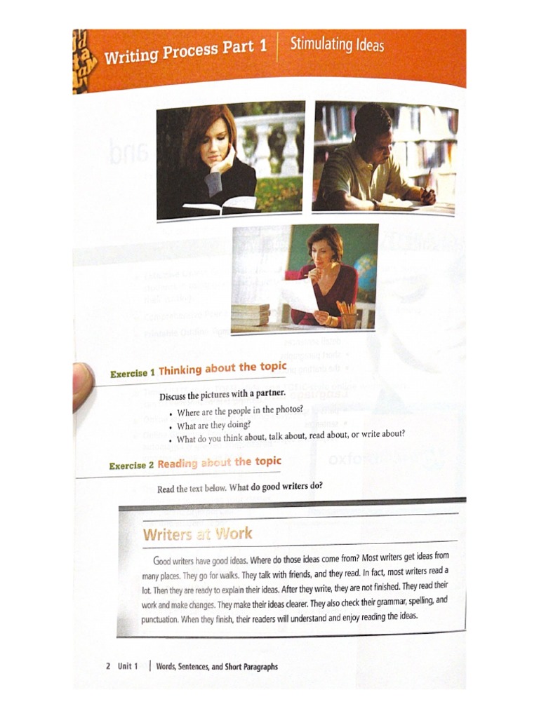 Writing Process Part 1 Stimulating Ideas | PDF