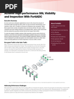 Achieve High-Performance SSL Visibility and Inspection With Fortiadc