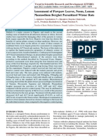 Hepato Protective Assessment of Pawpaw Leaves, Neem, Lemon Grass and Acts On Plasmodium Berghei Parasitized Wistar Rats