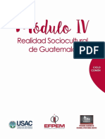 Moìdulo IV Curso Realidad Sociocultural de Guate