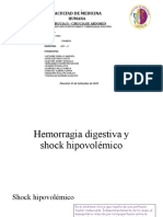 Shock y Hemorragia