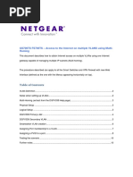 Internet Access On Multiple VLANs