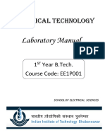 ET Lab Manual 2019 Autumn