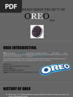 Entrepreneurship Project On Oreo