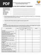 General Intake Sheet DSWD Form | PDF | Psychosocial