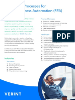 50 Sample Processes For RPA Executive Perspective English US