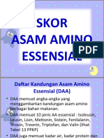 B. PERHITUNGAN SKOR ASAM AMINO