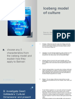 Iceberg Model of Culture: Done By: Qasim Sami & Abdulla Abdulmonem & Abdulla Nawaf 11E