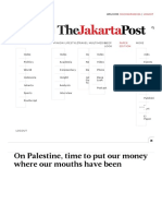 On Palestine, Time To Put Our Money Where Our Mouths Have Been