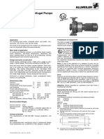 Volute Casing Centrifugal Pumps of Block Design Series NB: VM 528 GB/2012.06 - Ident No. 795 261