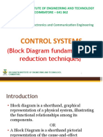 Block Diagram Fundamentals & Reduction Techniques