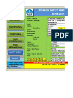 Rapot Sd1 Kls 1 Sem 1 Yg Siap