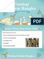 Fisiologi Sistem Rangka: Pertemuan I