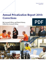 Reason Foundation: Corrections Annual Privatization Report 2010