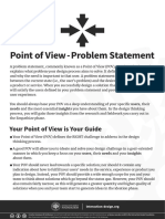 Point of View - Problem Statement