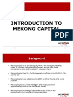 Chris Freund - Mekong Capital - Presentation at Seminars in HN & HCM