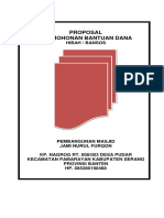 Proposal Bantuan Dana Hiba Bansos