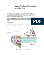 Method Statement For General Pre-Casting Works at Pre-Casting YardPart-1