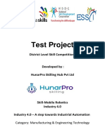 District Level Test Project Mobile Robotics