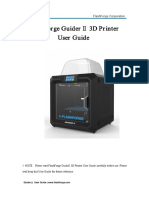 Manuel Guider II Imprimante 3D