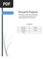 The Impact of Emotional Advertising On Consumer Buying Behavior For Apparel Products in Gujranwala