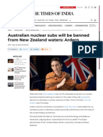 Timesofindia Indiatimes Com World Rest of World Australian Nuclear Subs Will Be