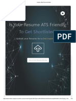 Is Your Resume ATS Friendly: To Get Shortlisted?