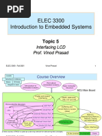 ELEC 3300 Introduction To Embedded Systems: Topic 5