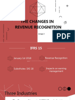 Changes in Revenue Recognition