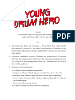 Online Young Drum Hero Rules 2021
