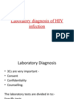 Laboratory Diagnosis of HIV Infection