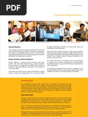 Star Page 51 To Proxyform 2009 1 9mb Pdf Dividend Occupational Safety And Health