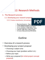 2 Research Methods CoSc 6612 Unit 2 2018 Sem2