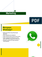 Whatsapp: Marketing