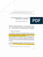 Semana 1 - Lectura - La Seguridad Juridica - Una Garantia Del Derecho y de La Justicia - Antonio Enrique Pérez Luño