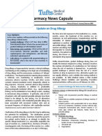 Pharmacy News Capsule: Update On Drug Allergy