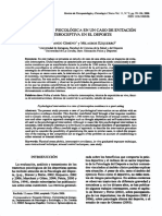 Interv - Ps. en Un Caso de Evitacion Interoceptiva en El Deporte