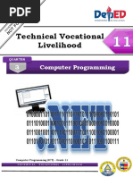 Technical Vocational Livelihood: Computer Programming