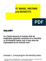 Salary and Wages