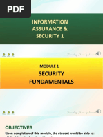 Module 1 - Security Fundamentals New