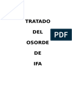 Tratado Del Osorde de Ifa