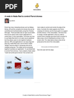 A Node in Node-Red To Control Parrot Drones: Instructables