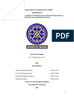 Ekonomi Kreatif dan Perannya dalam Pembangunan