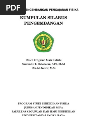 Silabus Pengembangan