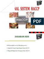 Materi 1 - Mengenal Sistem HACCP