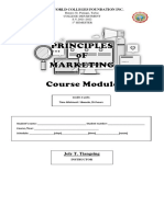 Principles of Marketing M1