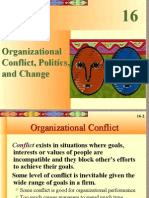 Organizational Conflict, Politics, and Change