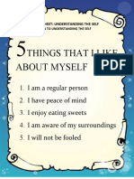 5 Things That I Like About Myself