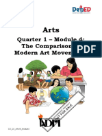 ARTS10 q1 Mod4 the-modern-Arts v2