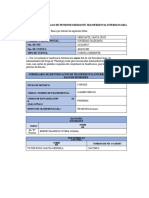 Formulario Tranferencia Interbancaria